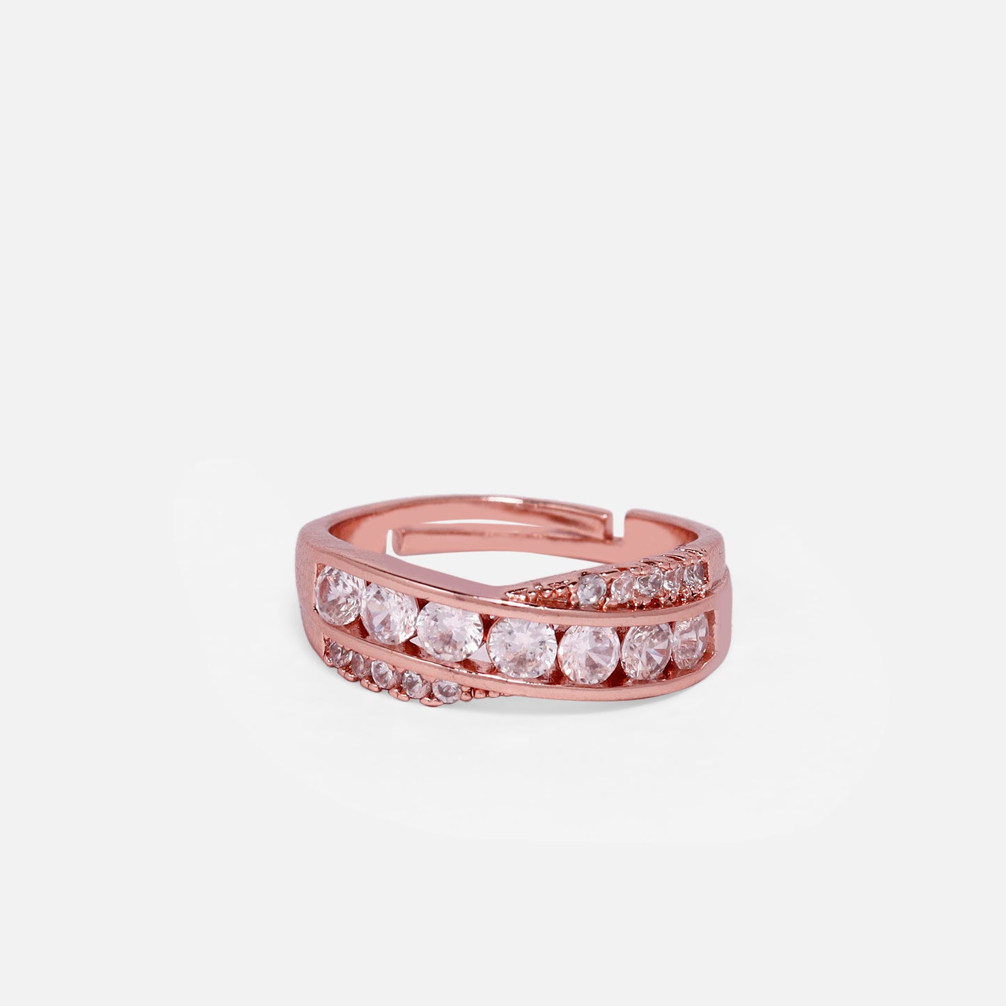CHERLY Crossing Lines Ring