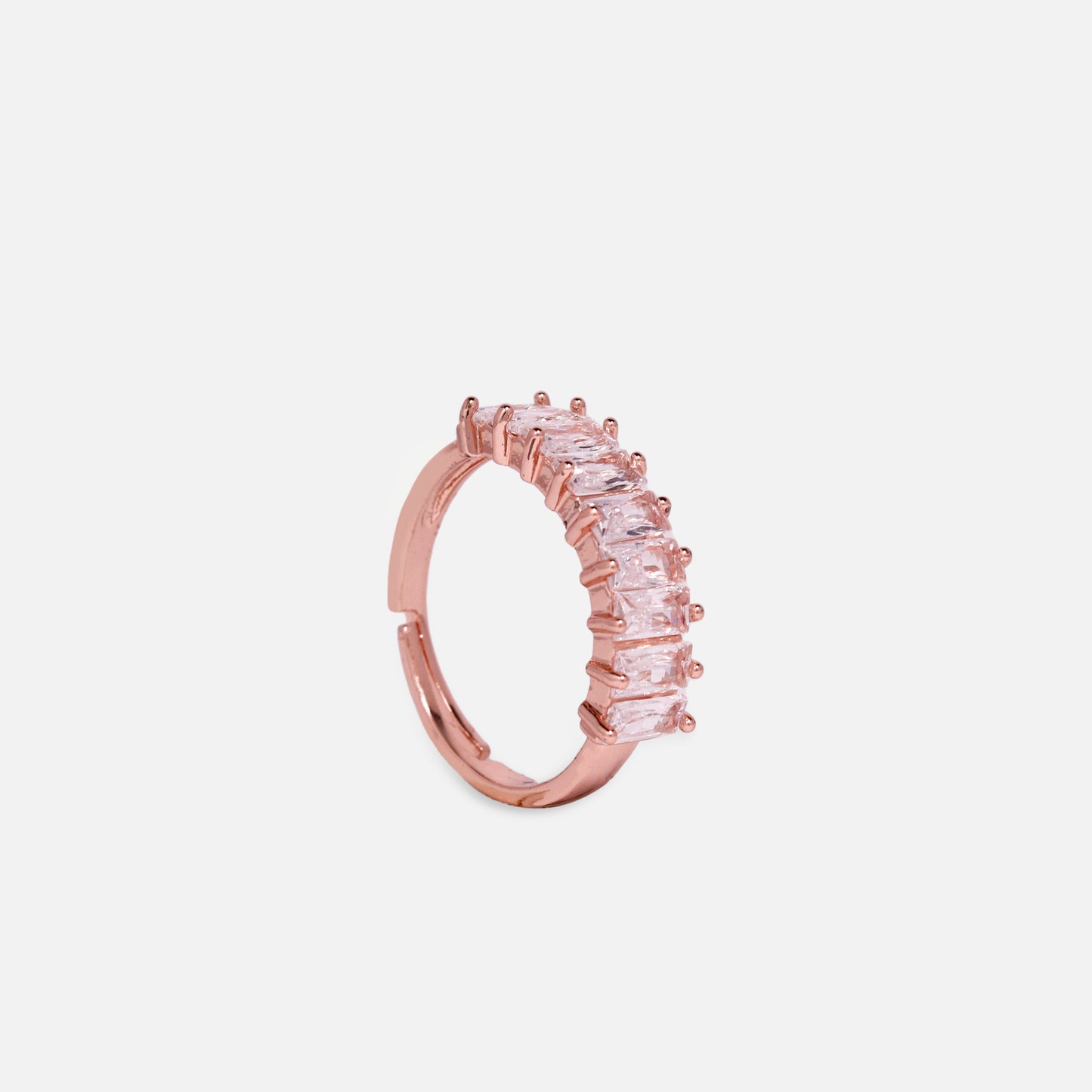 CHERLY Rose Gold American Diamond Ring