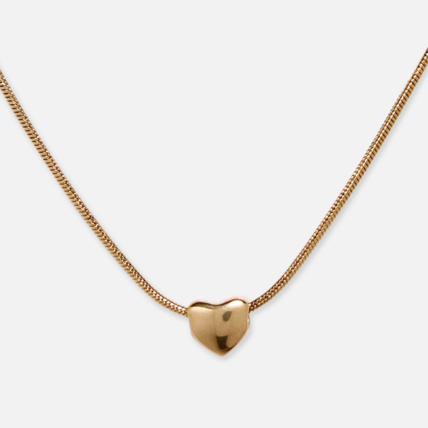 Love Heart Alloy Necklace For Women