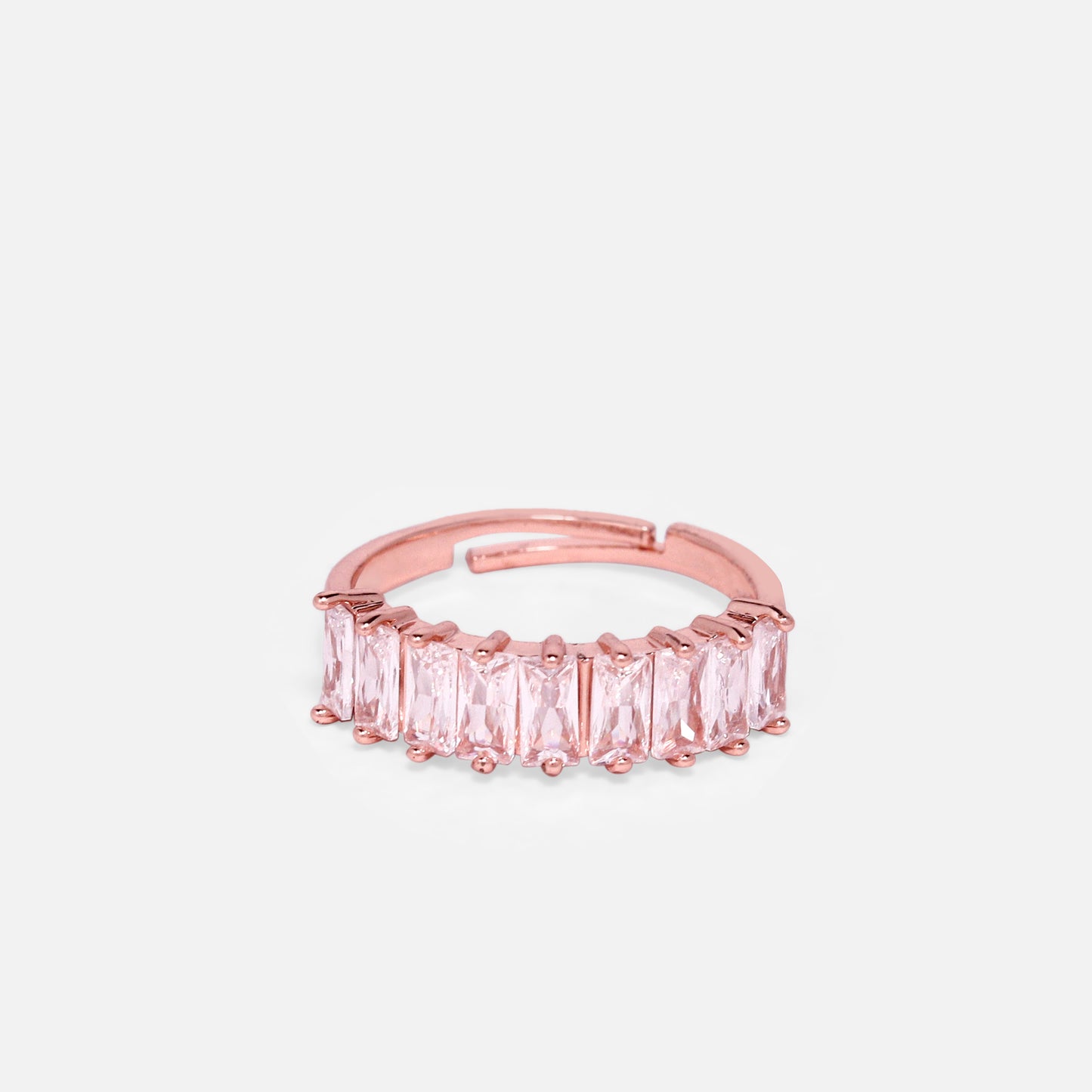 CHERLY Rose Gold American Diamond Ring