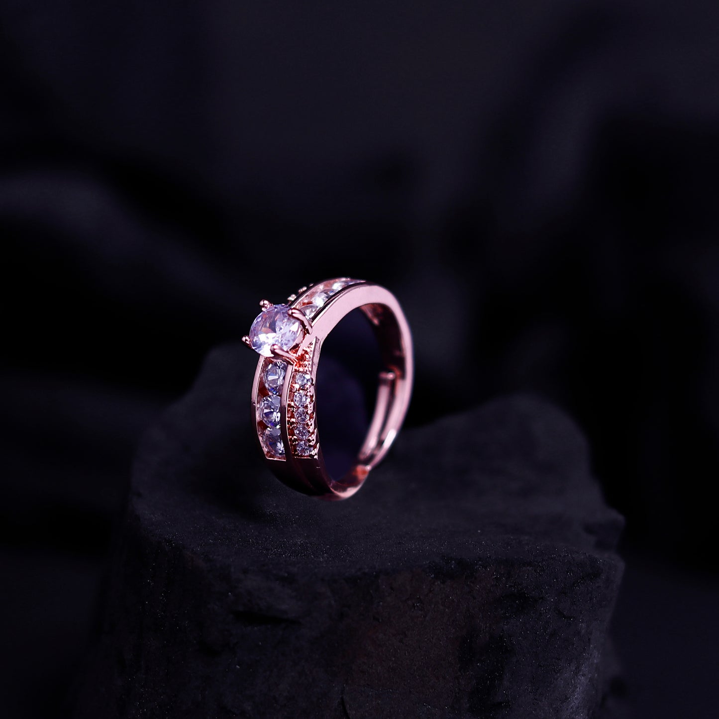Cherly Fashionable Gold-Plated Stylish Ring