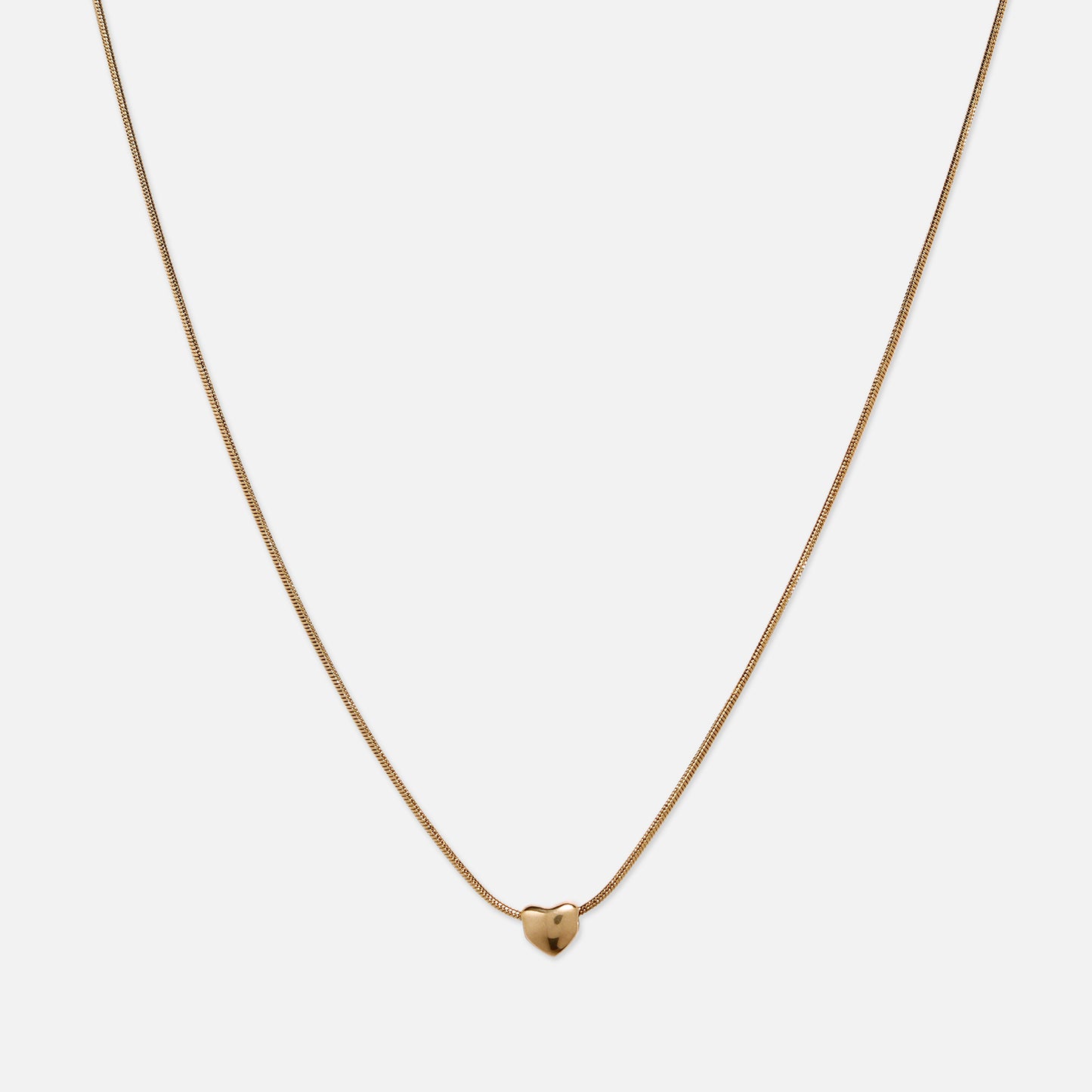 Love Heart Alloy Necklace For Women