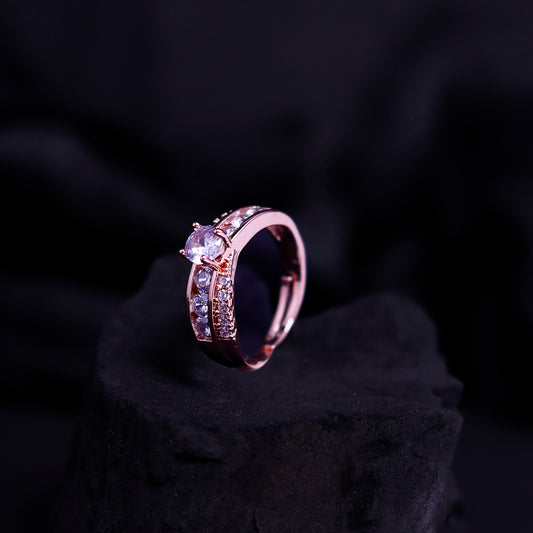 Cherly Fashionable Gold-Plated Stylish Ring