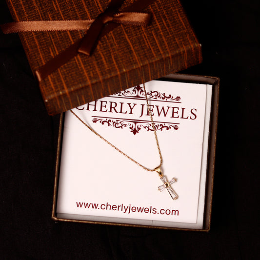 Cherly Crucifix Pendant Chain